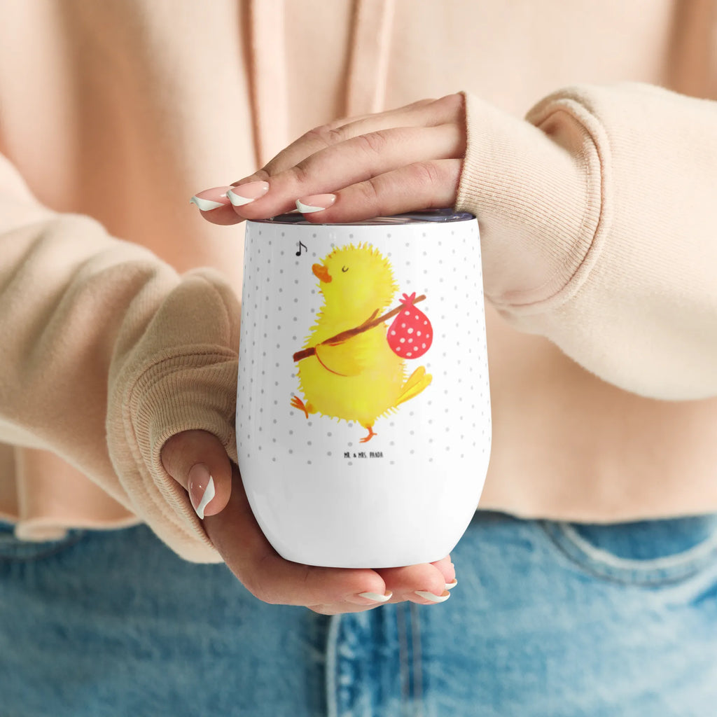 Wine cup chick wander drinking cup, hot drinks, stemless wine glasses, insulated tumbler, mulled wine cup, portable wine cup, premium wine tumbler, wine goblet, wine glasses, wine tumbler, wine travel tumbler, Easter, Easter bunny, globetrotters, greetings, love, Easter greetings, joy, Easter eggs, time management, Easter egg, spring fever, backpacker, chick, egg, nonsense, travelling, time, happy Easter, miracles