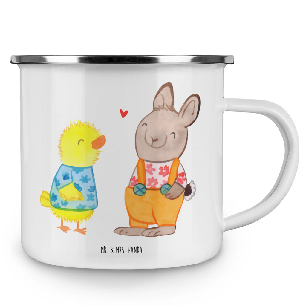 Enamel camping mug Easter Friendship stainless steel drinking cup, metal camping mug, outdoor cup, enamel mug, steel mug for camping, camping metal cup, enamel drinking mug, camp coffee mug, travel mug, backpacking mug, camping mug, camper mug, adventure mug, enamel camping cup, metal cup, campfire mug, bushcraft mug, lightweight camping mug, hiking mug, tin coffee cup, Easter, Easter bunny, Easter eggs, chick, spring fever, friendship, Easter gifts, Easter greetings, Easter chick, love, token of love, bunny, spring