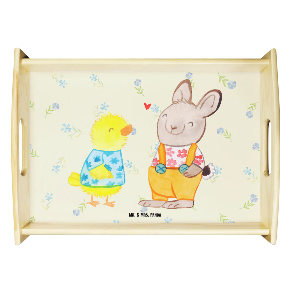 Serving tray Easter Friendship kitchen tray, tray, serving tray, breakfast tray, wooden tray, Easter, Easter bunny, Easter chick, Easter eggs, Easter greetings, friendship, love, chick, bunny, spring fever, Easter gifts, token of love, spring