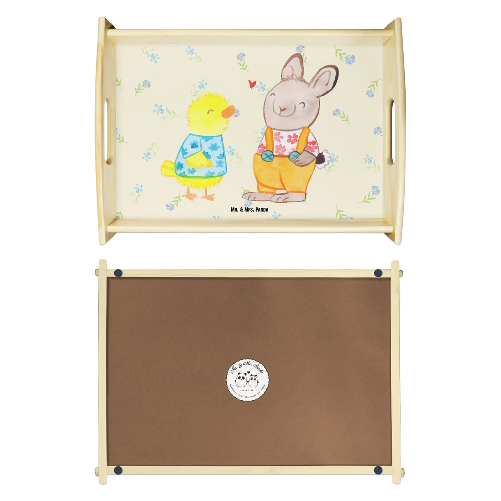 Serving tray Easter Friendship kitchen tray, tray, serving tray, breakfast tray, wooden tray, Easter, Easter bunny, Easter chick, Easter eggs, Easter greetings, friendship, love, chick, bunny, spring fever, Easter gifts, token of love, spring