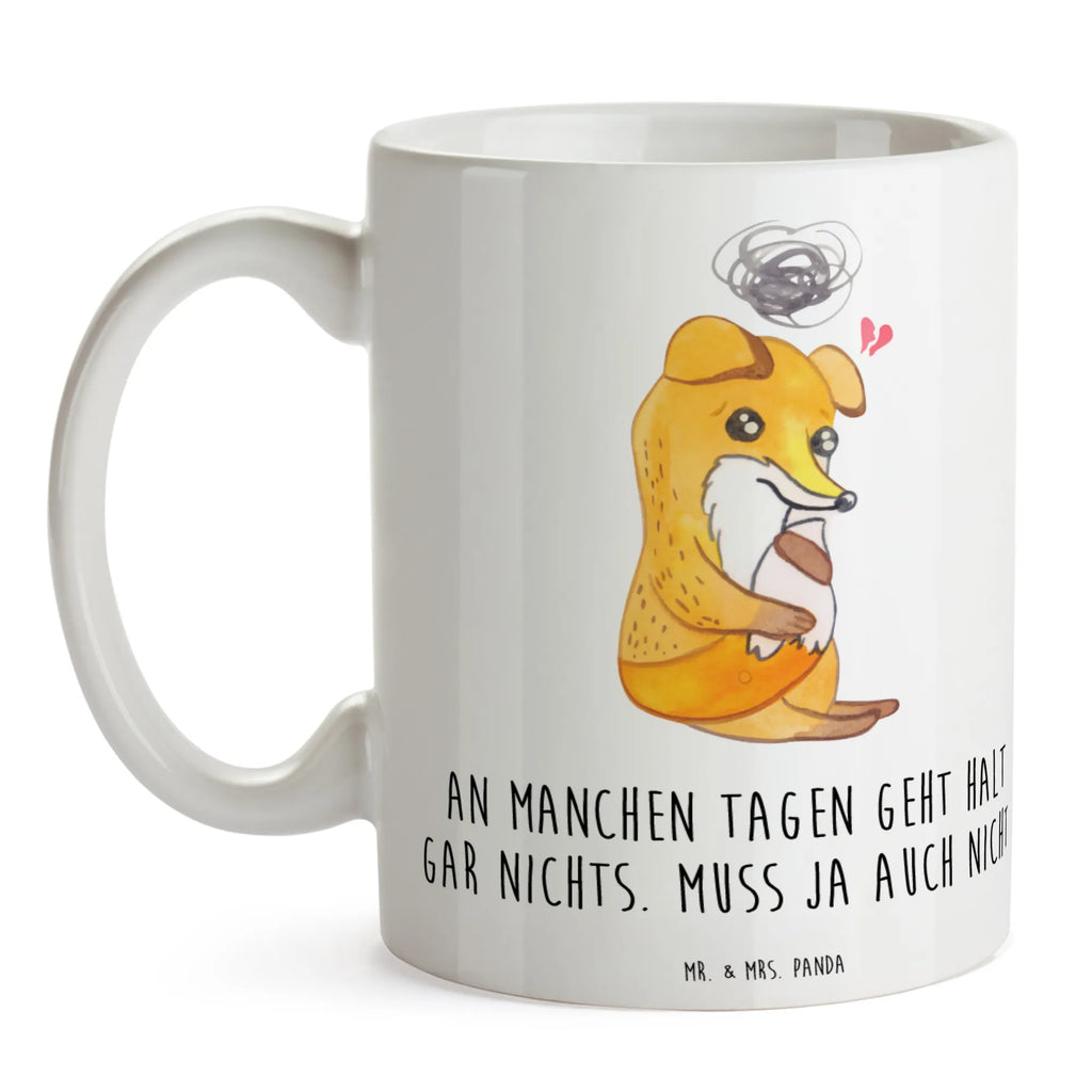 Kubek lis Depresje Tasse, Kaffeetasse, Tasse mit Motiven, Tasse mit Zitaten, Bürotasse, Porzellantasse, Keramiktasse, Teetasse, Geschenktasse, Depressionen, Fuchs, depressiv