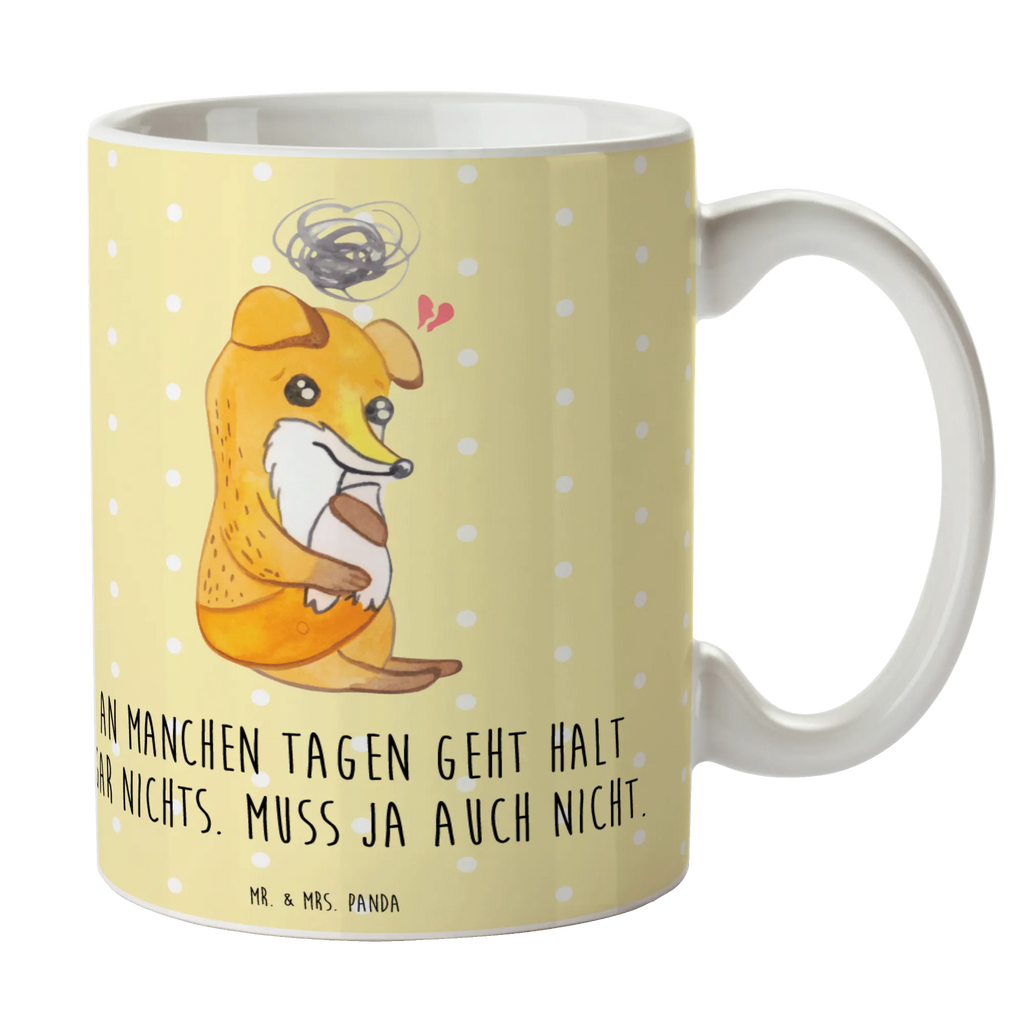 Kubek lis Depresje Tasse, Kaffeetasse, Tasse mit Motiven, Tasse mit Zitaten, Bürotasse, Porzellantasse, Keramiktasse, Teetasse, Geschenktasse, Depressionen, Fuchs, depressiv