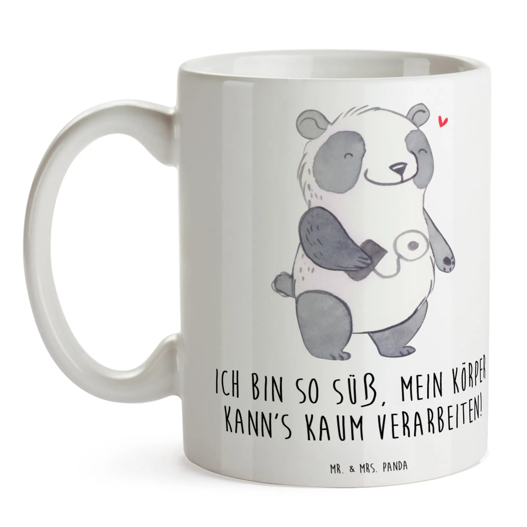 Tasse Panda Insulinpumpe Geschenktasse, Bürotasse, Tasse mit Motiven, Keramiktasse, Kaffeetasse, Porzellantasse, Tasse mit Zitaten, Teetasse, Tasse, Diabetes mellitus, Insulinpumpe, Diabetes, Panda