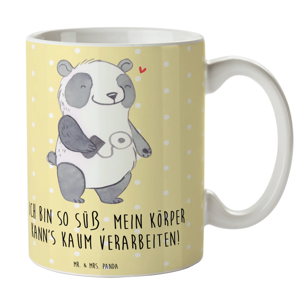 Tasse Panda Insulinpumpe Geschenktasse, Bürotasse, Tasse mit Motiven, Keramiktasse, Kaffeetasse, Porzellantasse, Tasse mit Zitaten, Teetasse, Tasse, Diabetes mellitus, Insulinpumpe, Diabetes, Panda