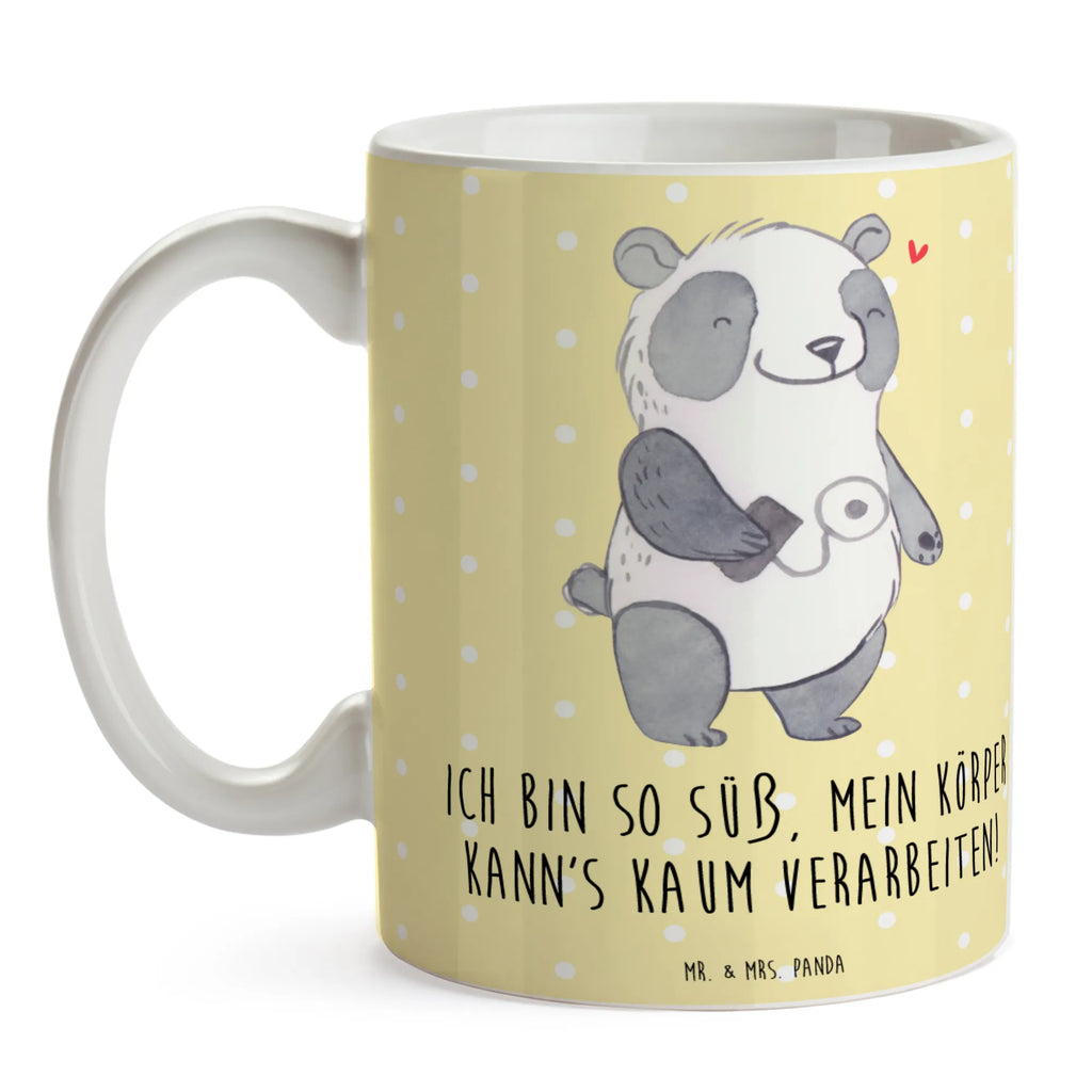 Tasse Panda Insulinpumpe Geschenktasse, Bürotasse, Tasse mit Motiven, Keramiktasse, Kaffeetasse, Porzellantasse, Tasse mit Zitaten, Teetasse, Tasse, Diabetes mellitus, Insulinpumpe, Diabetes, Panda