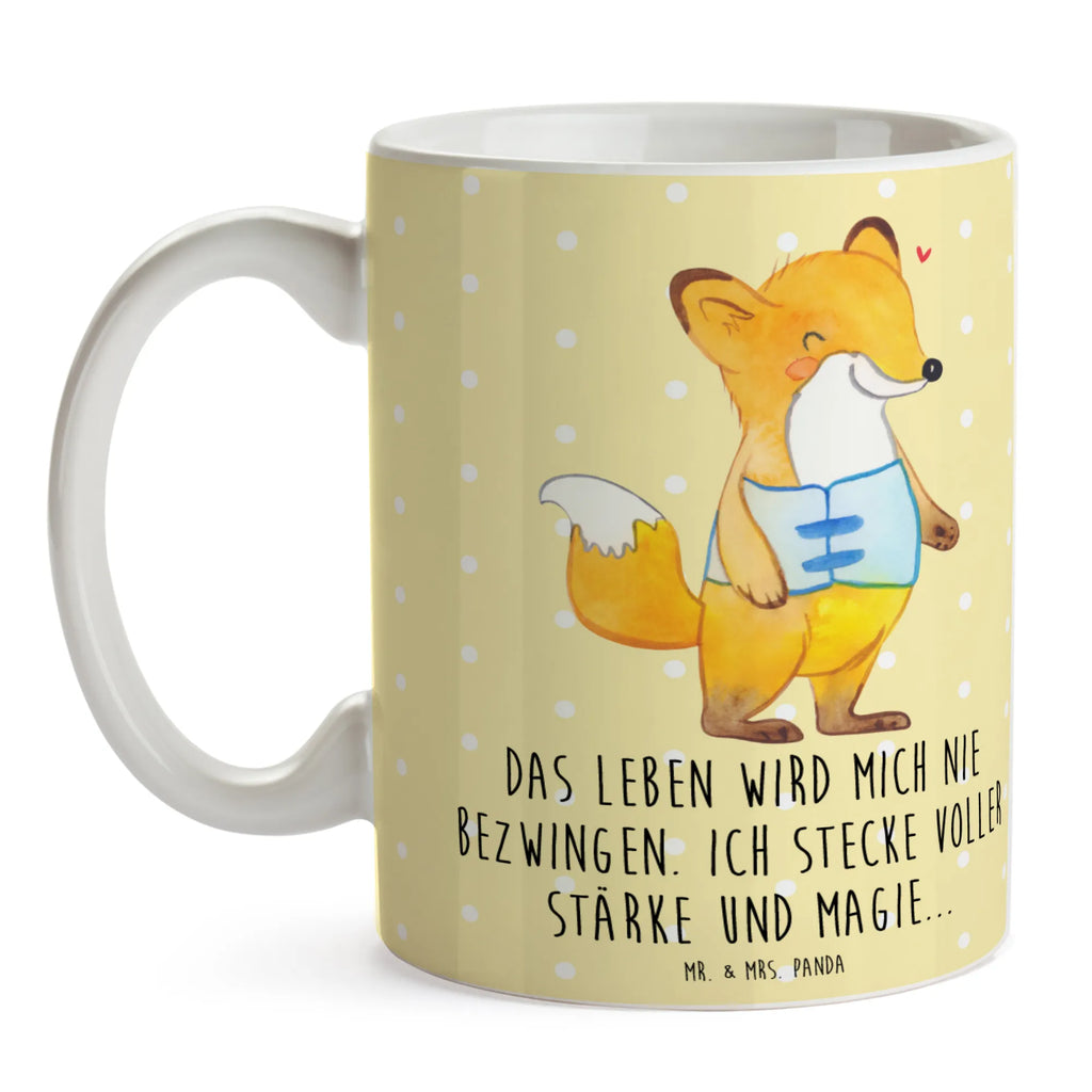 Mug Fox Orthopedic corset Keramiktasse, Porzellantasse, Geschenktasse, Teetasse, Kaffeetasse, Tasse mit Motiven, Bürotasse, Tasse mit Zitaten, Tasse
