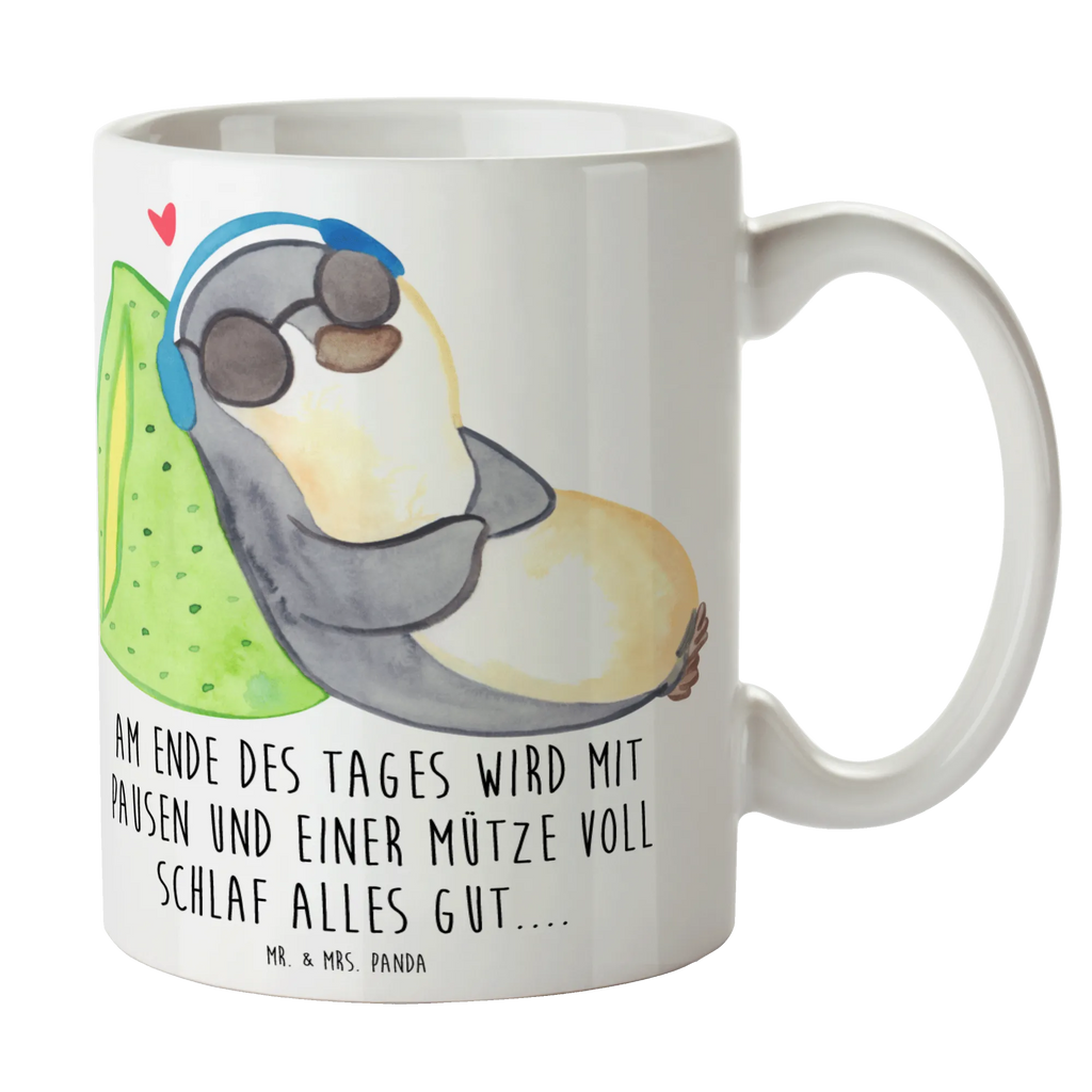 Kubek pingwin PEM Geschenktasse, Tasse mit Motiven, Teetasse, Porzellantasse, Tasse mit Zitaten, Bürotasse, Keramiktasse, Tasse, Kaffeetasse, PEM, Fatigue, Pinguin