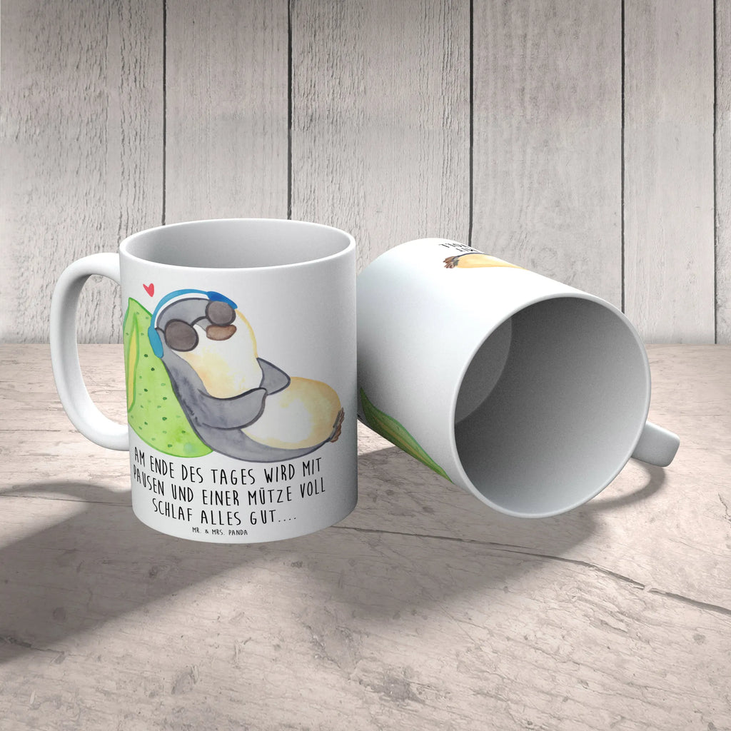Kubek pingwin PEM Geschenktasse, Tasse mit Motiven, Teetasse, Porzellantasse, Tasse mit Zitaten, Bürotasse, Keramiktasse, Tasse, Kaffeetasse, PEM, Fatigue, Pinguin