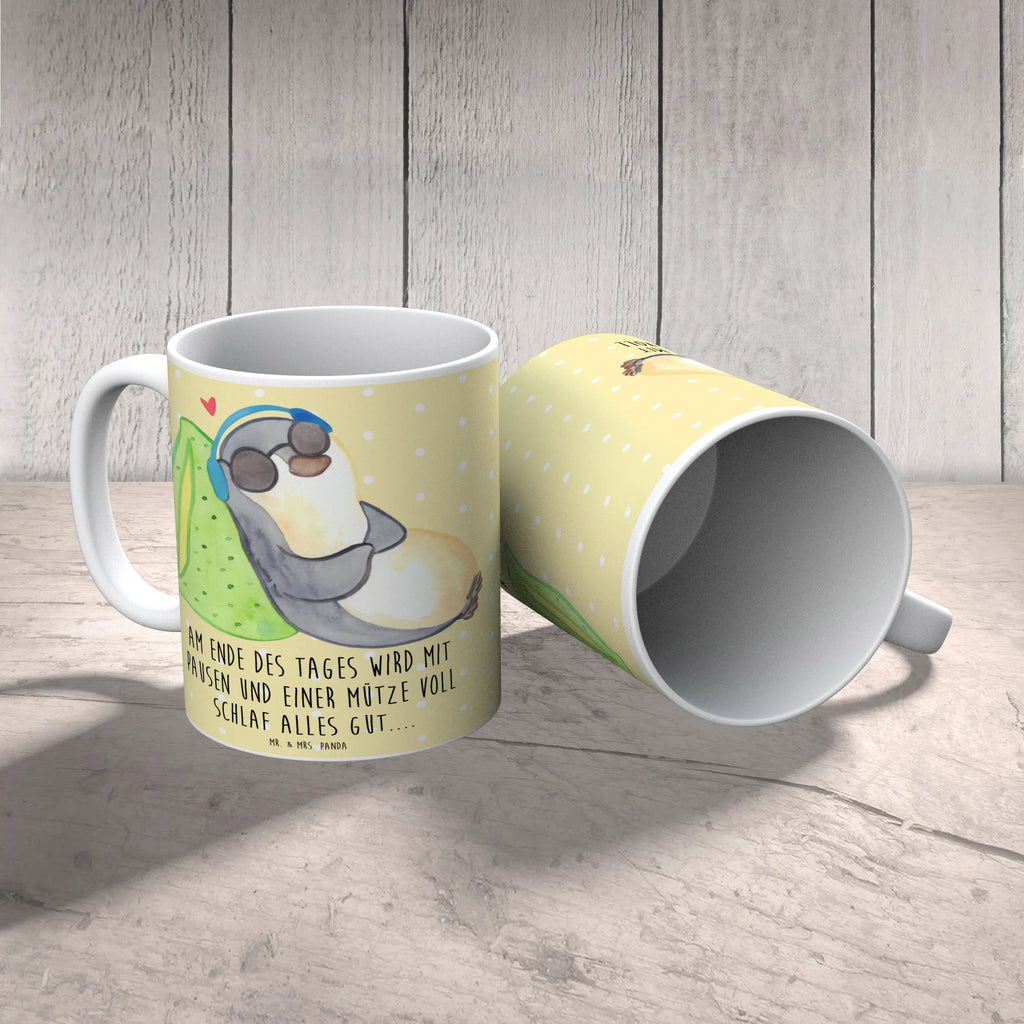 Kubek pingwin PEM Geschenktasse, Tasse mit Motiven, Teetasse, Porzellantasse, Tasse mit Zitaten, Bürotasse, Keramiktasse, Tasse, Kaffeetasse, PEM, Fatigue, Pinguin