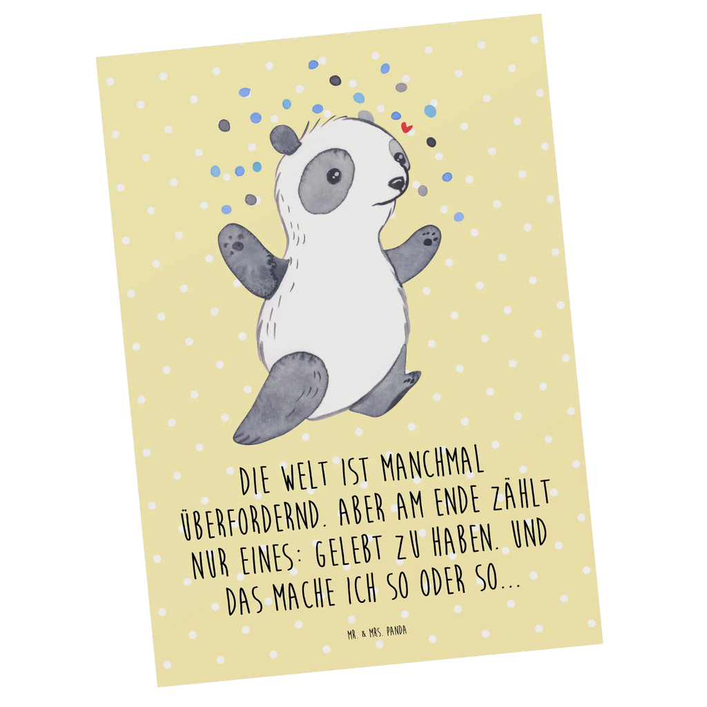 Postcard Panda Bipolar Ansichtskarten, Grußkarte, Karte, Postkarte, Dankeskarte, Geburtstagskarte, Einladungskarten Geburtstag, Geschenkkarte, Einladung, Einladung Geburtstag, Einladungskarte, Ansichtskarte, Panda, Bipolare Störung, bipolar