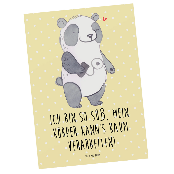 Postcard Panda Insulin pump