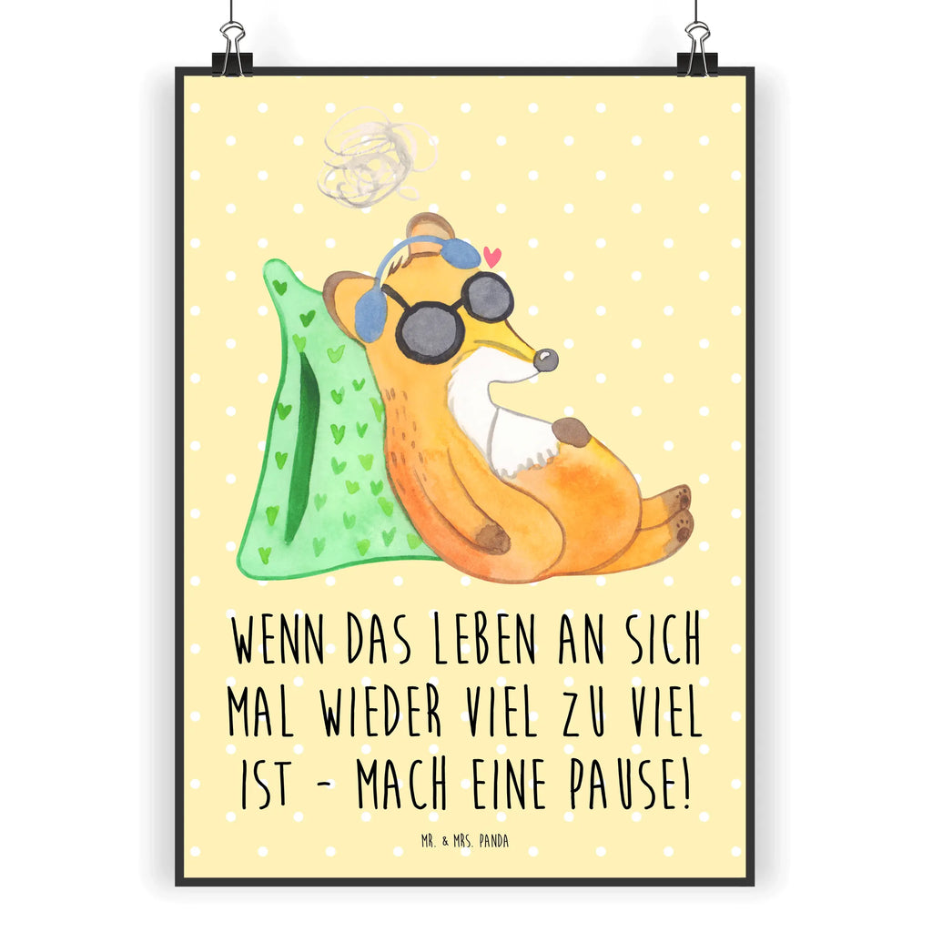 Plakat lis Neurodywersytet Küchenposter, Poster, Wanddeko Bild, Raumdekoration, Kinderposter, Handgemaltes Poster, Designposter, Mr. & Mrs. Panda Poster, Wandposter, Posterdruck, Kunstdruck, Wanddekoration, Wanddeko, Bild, Fatigue, Fuchs, PEM, Neurodiversität