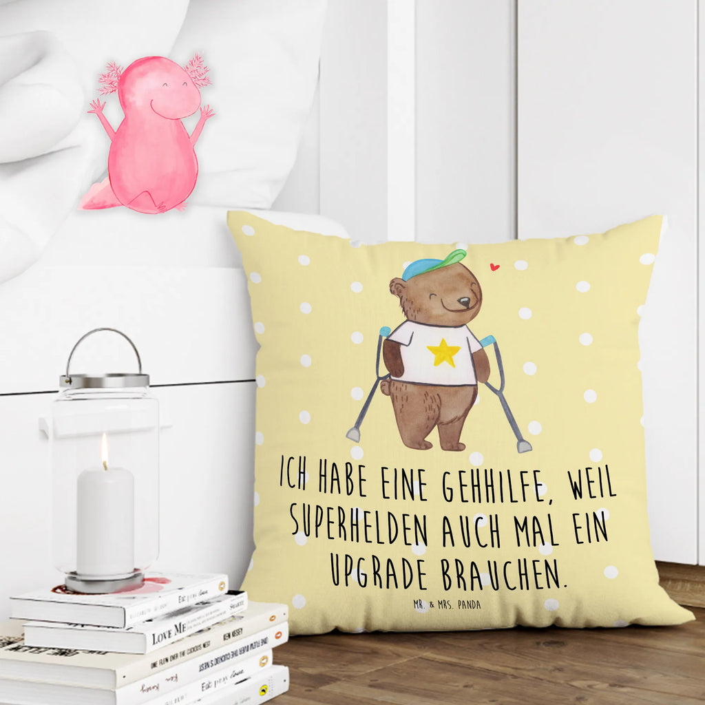 Cushion Bear Walking aids pad, sofa, couch, 40x40, soft, bed, pillows, cushion, Pillow, pillow case, settee, fluffy, bedroom, 40 x 40