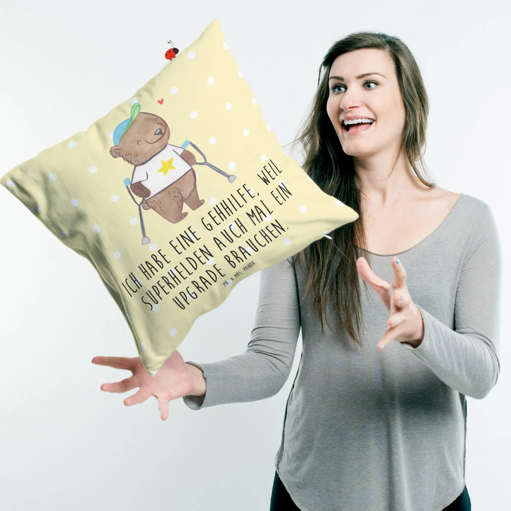 Cushion Bear Walking aids pad, sofa, couch, 40x40, soft, bed, pillows, cushion, Pillow, pillow case, settee, fluffy, bedroom, 40 x 40