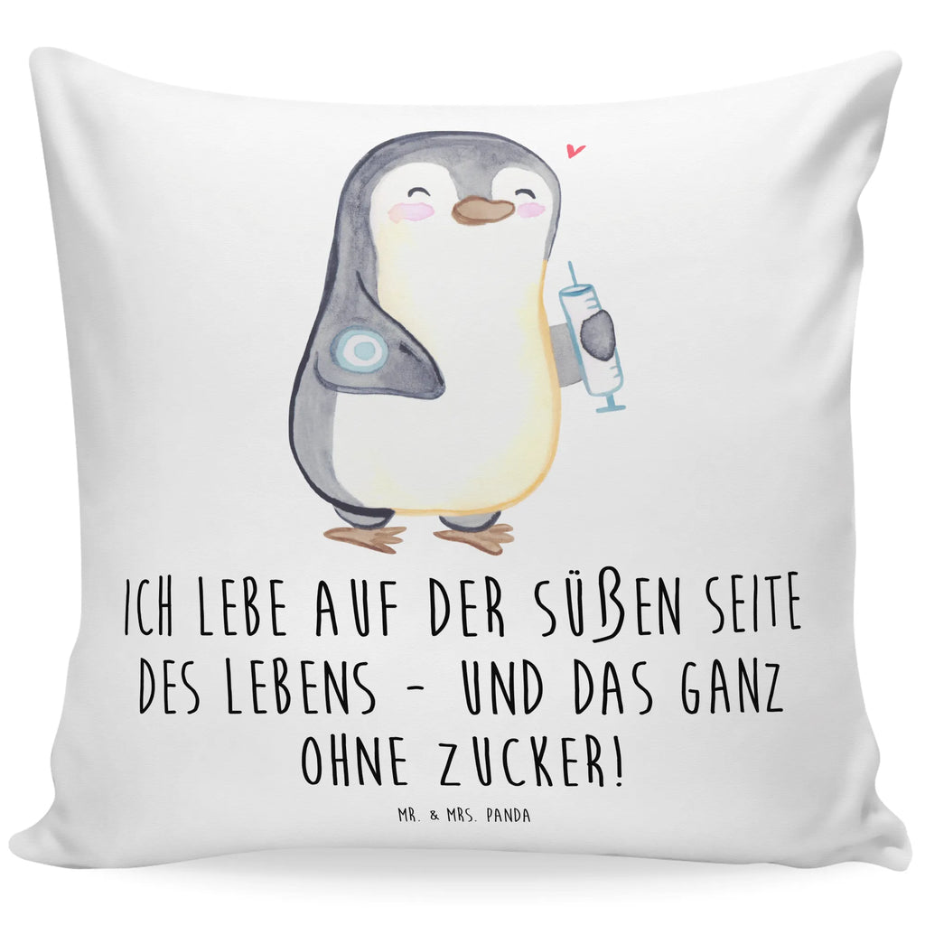 Cushion Penguin Diabetes Kopfkissen, Kissenhülle, Sofakissen, Dekokissen, Couchkissen, Kissenbezüge, Kissen 40x40, Motivkissen, sofakissen, Zierkissen, Dekokissen 40x40, Kissenhülle 40x40, Dekokissen Sofa, sitzkissen, Kopfkissen 40x40, Kissen, Kissen 40x40 Waschbar, Kissenbezug 40x40, Sofakissen 40x40, Pinguin, Zuckerkrankheit, Diabetes, Diabetes Mellitus