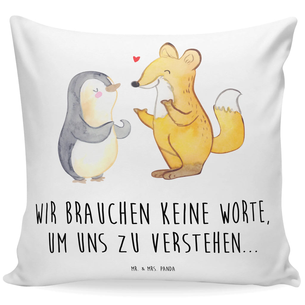 40x40 Kissen Fuchs & Pinguin gehörlos Dekokissen, Zierkissen, Couchkissen, Kissen 40x40, Kissenhülle, Kissenbezüge, Kissen 40x40 Waschbar, sofakissen, Sofakissen, Kissen, Kissenbezug 40x40, Kissenhülle 40x40, Kopfkissen, Motivkissen, Dekokissen 40x40, sitzkissen, Sofakissen 40x40, Dekokissen Sofa, Kopfkissen 40x40, Gebärdensprache, Pinguin, gehörlos, Fuchs