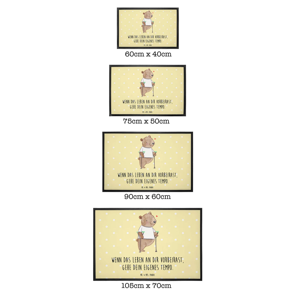 Doormat Bear Leg amputation Fußmatte waschbar, Matte, Eingangsteppich, Fußabstreifer außen, Sauberlaufmatte, Fußabstreifer, Schmutzfangteppich, Türvorleger, Vorleger, Gummimatte, Schmutzfangmatte, Schmutzmatte, Gummi Matte, Fussmatten online, Schmutzfänger, Fußmatte outdoor, Fußabtreter außen, Fußmatten, Türmatte, Haustürmatte, Motivfußmatte, Fußabtreter, Fußmatte innen, Schmutzfangmatte waschbar, Fußmatte außen wetterfest, Fußmatte außen, Fussmatten, Amputation, Beinamputation, Bär