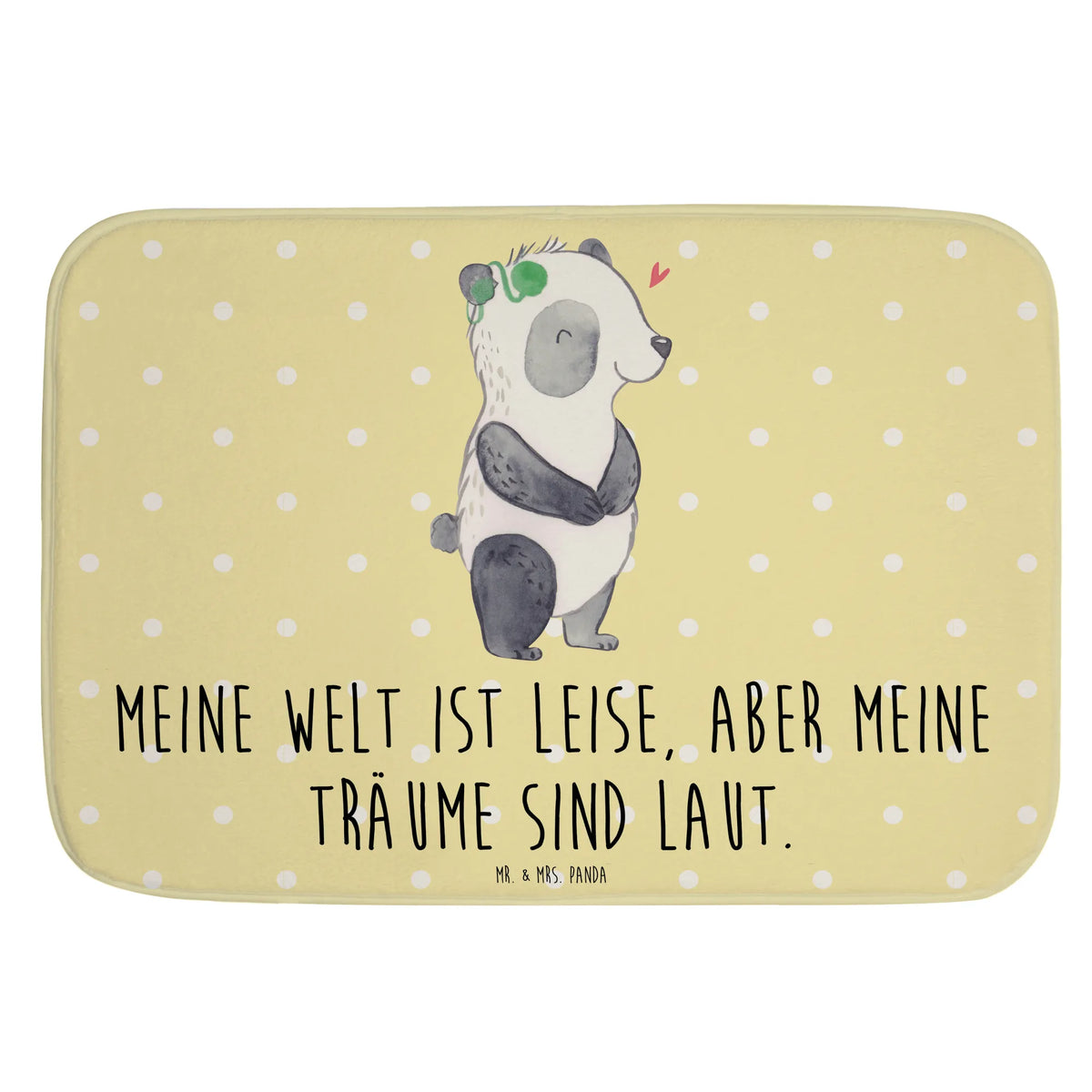 Bath mat Panda Deaf Bath mat, Bath rug, Shower mat, non-slip