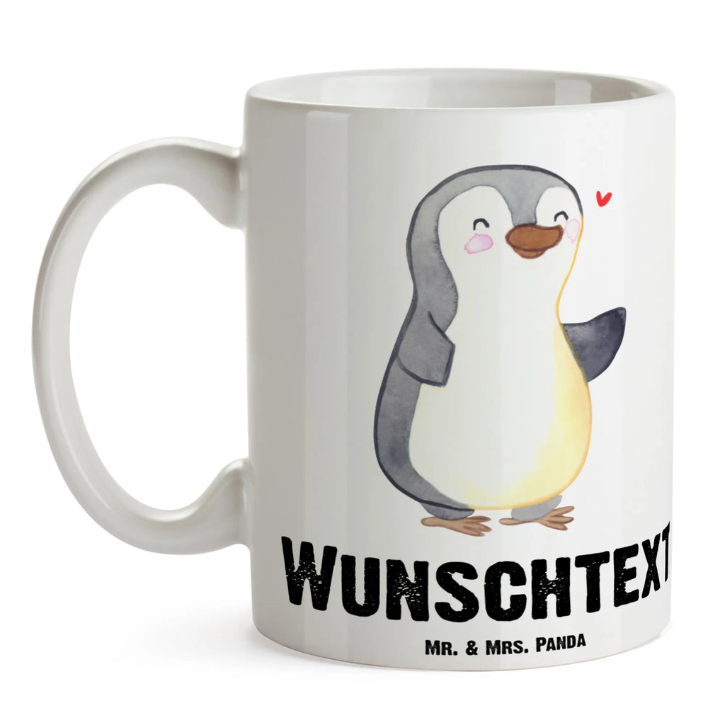 Personalised cup Penguin Amputation Tasse mit Namen, Tasse, Personalisierte Tasse, Personalisiert, Wunschname, Namenstasse, Namen, Drucken, Pinguin, Amputation, Armamputation
