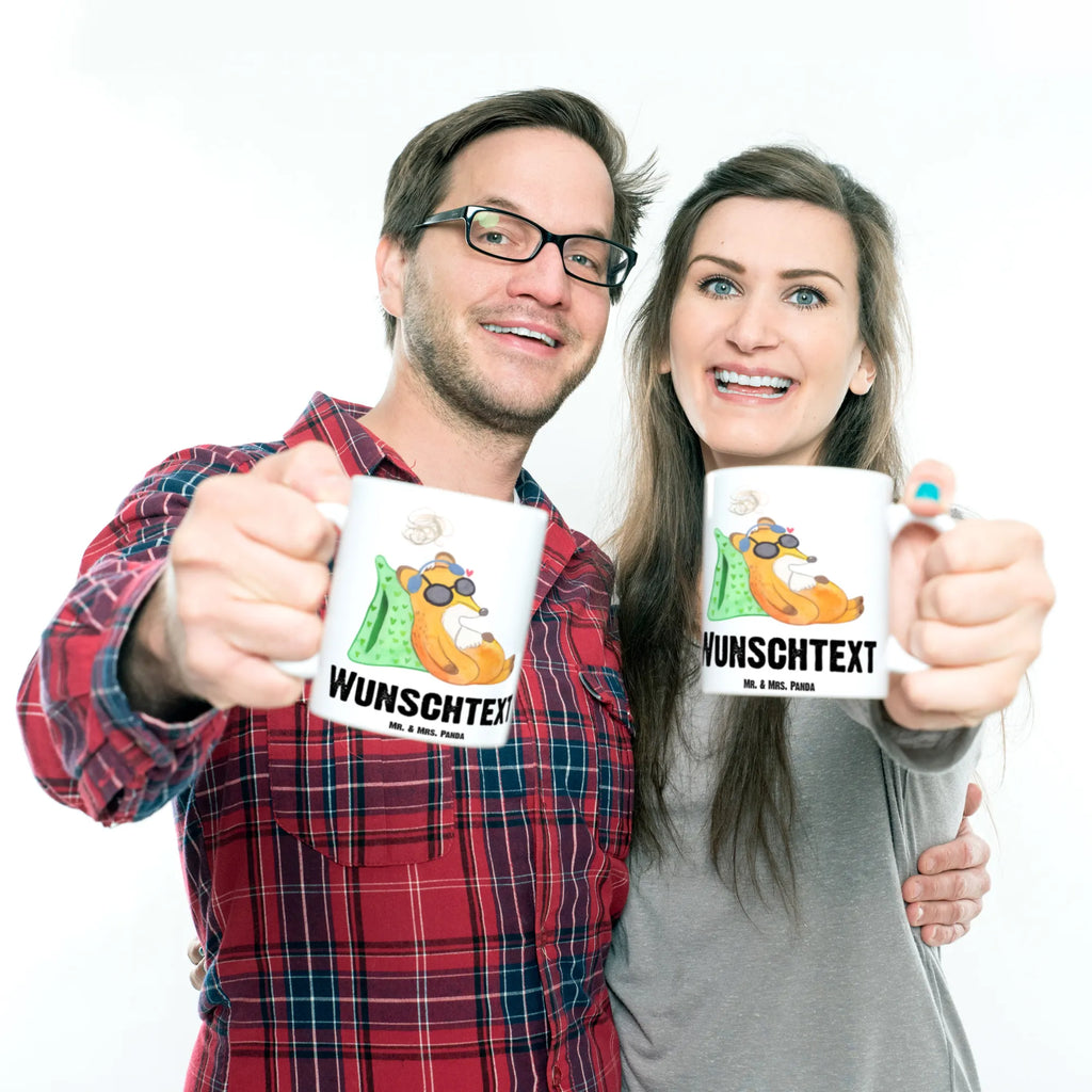 Personalised cup Fox Neurodiversity Namenstasse, Personalisierte Tasse, Tasse mit Namen, Namen, Drucken, Personalisiert, Wunschname, Tasse, Neurodiversität, PEM, Fuchs, Fatigue