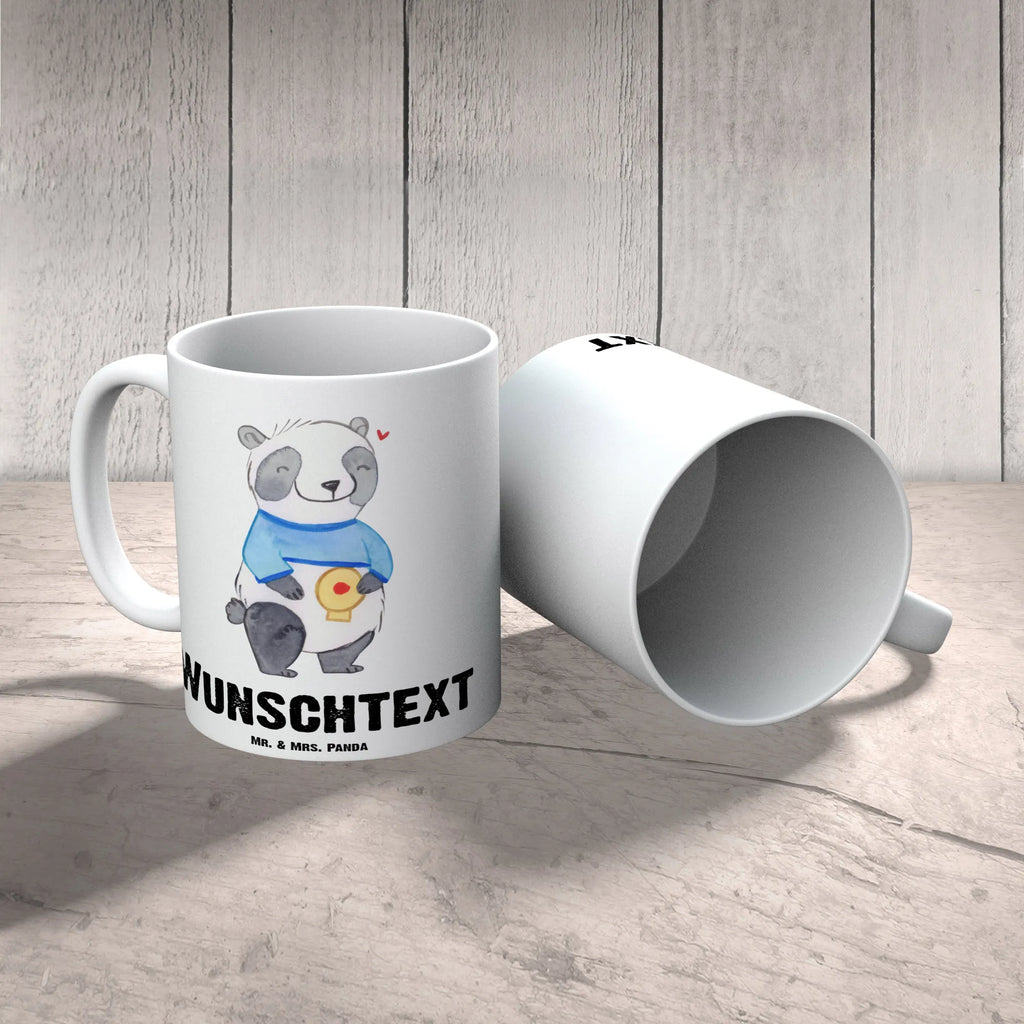 Personalised cup Panda artificial anus Tasse mit Namen, Namen, Drucken, Personalisierte Tasse, Tasse, Wunschname, Personalisiert, Namenstasse, Stoma, Stomabeutel, künstlicher Darmausgang, Panda