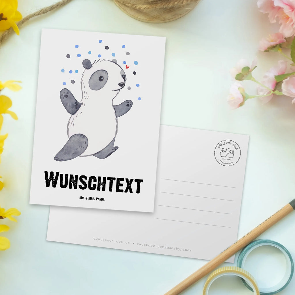 Personalizowana kartka pocztowa Panda Bipolar Postkarte mit Namen, Postkarte mit Wunschtext, Grußkarte mit Namen, Geschenkkarte mit Namen, Geschenkkarte mit Wunschtext, Grußkarte mit Wunschtext, Karte mit Wunschtext, Karte mit Namen, Postkarte bedrucken, Einladung mit Namen, Postkarte personalisierbar, Ansichtskarte mit Wunschtext, Einladung mit Wunschtext, Ansichtskarte mit Namen, Panda, Bipolare Störung, bipolar