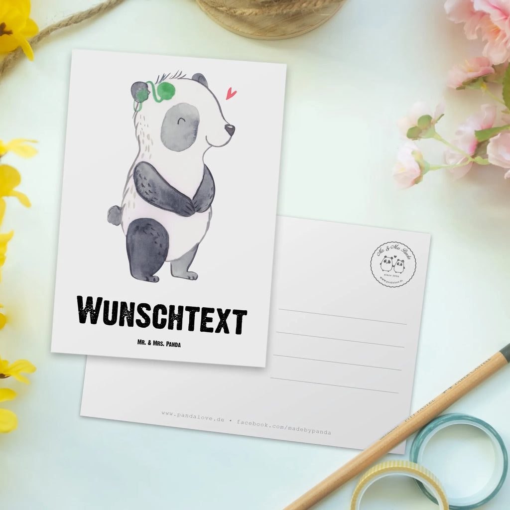 Personalizowana kartka pocztowa Panda Głuchy Grußkarte mit Wunschtext, Einladung mit Namen, Geschenkkarte mit Wunschtext, Ansichtskarte mit Namen, Postkarte personalisierbar, Karte mit Namen, Karte mit Wunschtext, Einladung mit Wunschtext, Postkarte mit Namen, Ansichtskarte mit Wunschtext, Grußkarte mit Namen, Geschenkkarte mit Namen, Postkarte mit Wunschtext, Postkarte bedrucken, gehörlos, Cochlea Implantat, ertaubt, Panda