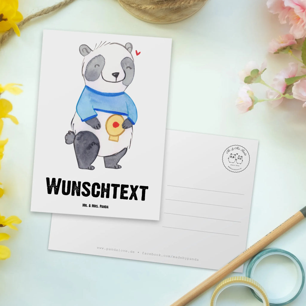 Personalised postcard Panda artificial anus Postkarte bedrucken, Postkarte personalisierbar, Postkarte mit Namen, Geschenkkarte mit Wunschtext, Karte mit Namen, Ansichtskarte mit Namen, Einladung mit Namen, Einladung mit Wunschtext, Karte mit Wunschtext, Grußkarte mit Wunschtext, Ansichtskarte mit Wunschtext, Postkarte mit Wunschtext, Geschenkkarte mit Namen, Grußkarte mit Namen, Stomabeutel, Stoma, Panda, künstlicher Darmausgang