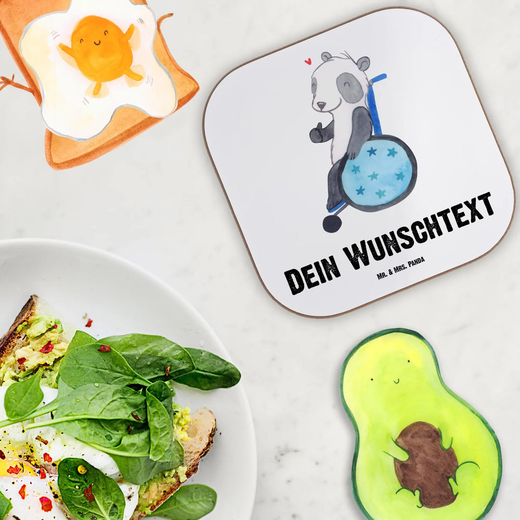 Personalisierte Untersetzer Panda Rollstuhl Personalisierte Untersetzer, Bedrucken, Personalisieren, Namensaufdruck, Personalisiert Getränkeuntersetzer, Personalisierte Glasuntersetzer, Peronalisierte Untersetzer Gläser, Untersetzer mit Namen, PErsonalisierte Bierdeckel, Rollstuhl, Panda