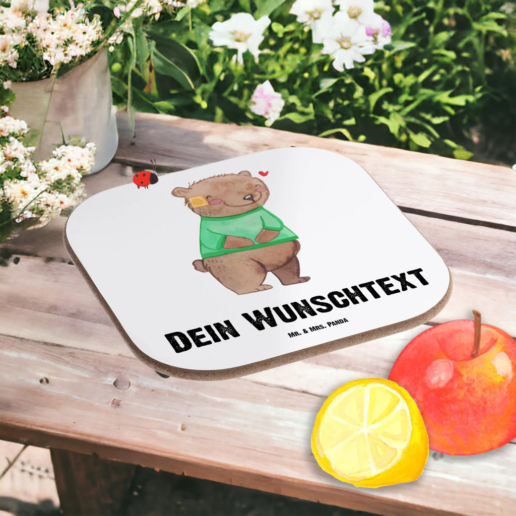 Personalised coaster Bear Shunt Namensaufdruck, Personalisierte Glasuntersetzer, Personalisierte Untersetzer, Peronalisierte Untersetzer Gläser, PErsonalisierte Bierdeckel, Untersetzer mit Namen, Personalisieren, Personalisiert Getränkeuntersetzer, Bedrucken, Bär, Shunt