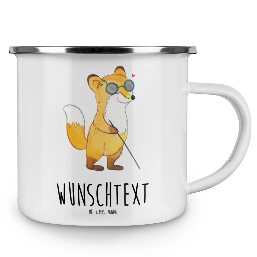 Spersonalizowany kubek emaliowany lis ślepota Emaille Tasse mit Namen, Campingtasse personalisiert, tasse mit namen, personalisierte tasse, tassen bedrucken, Campingtasse bedrucken, Emaille Tasse personalisiert, personalisierte tassen, tasse bedrucken, Campinggeschirr personalsisert, Namenstasse, tasse selbst gestalten, Erblindung, Blindheit, Fuchs