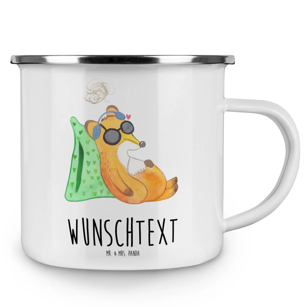 Spersonalizowany kubek emaliowany lis Neurodywersytet Campingtasse personalisiert, Emaille Tasse mit Namen, Namenstasse, Emaille Tasse personalisiert, tasse mit namen, Campingtasse bedrucken, Campinggeschirr personalsisert, personalisierte tasse, personalisierte tassen, tassen bedrucken, tasse selbst gestalten, tasse bedrucken, Neurodiversität, Fuchs, Fatigue, PEM