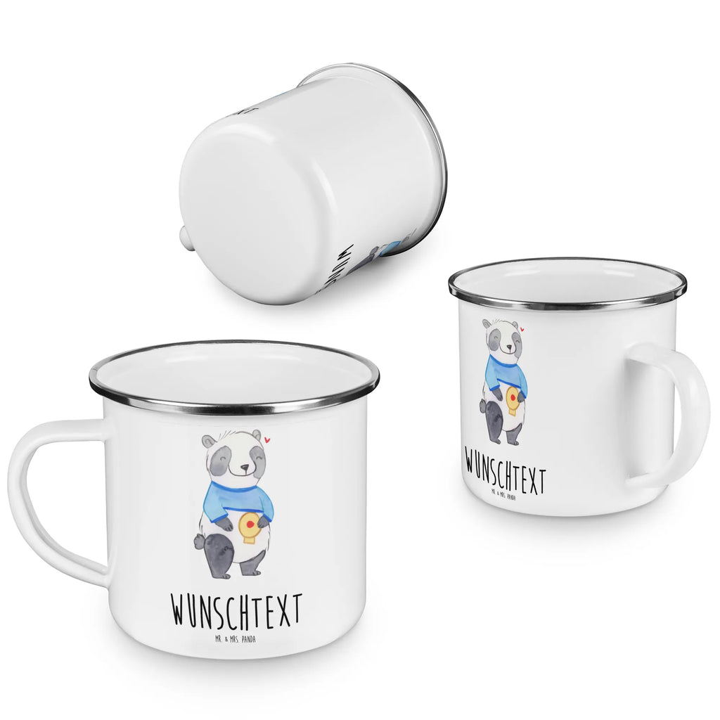 Personalisierte Emaille Tasse Panda künstlicher Darmausgang personalisierte tassen, Campingtasse personalisiert, Campingtasse bedrucken, tasse selbst gestalten, Emaille Tasse mit Namen, tassen bedrucken, tasse mit namen, Emaille Tasse personalisiert, Namenstasse, personalisierte tasse, tasse bedrucken, Campinggeschirr personalsisert, Panda, Stomabeutel, Stoma, künstlicher Darmausgang