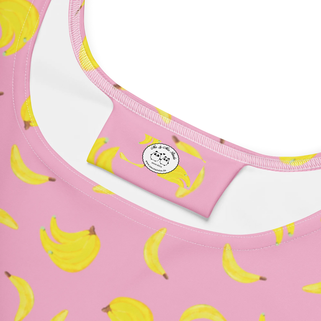 Sommerkleid Bananen Staude Muster Skaterkleid, Sommerkleid, Kleid, Bananen Muster