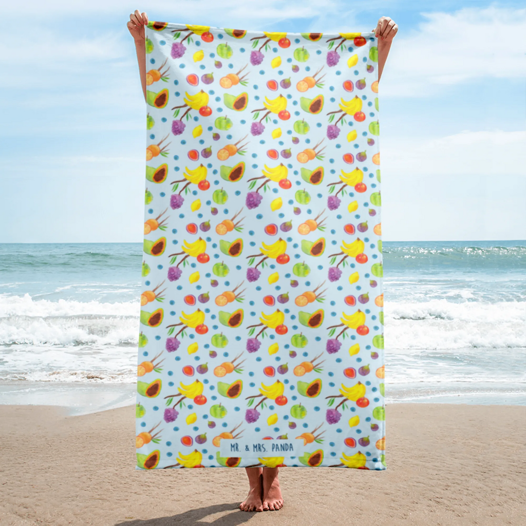 XL bath towel Fruit Basket large beach towel, oversized towel, XL bath towel, luxury bath sheet, spa towel, extra large swim towel