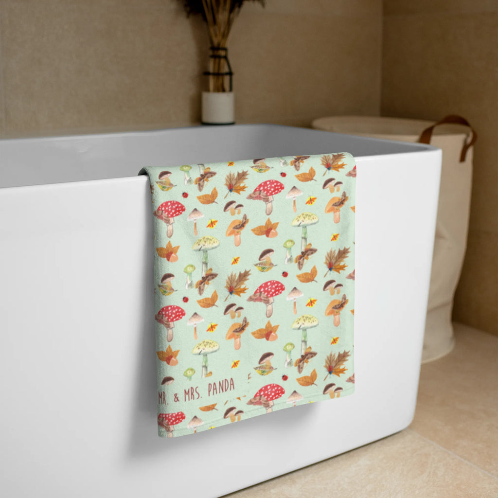 XL bath towel Autumn Mushrooms large beach towel, spa towel, oversized towel, XL bath towel, luxury bath sheet, extra large swim towel