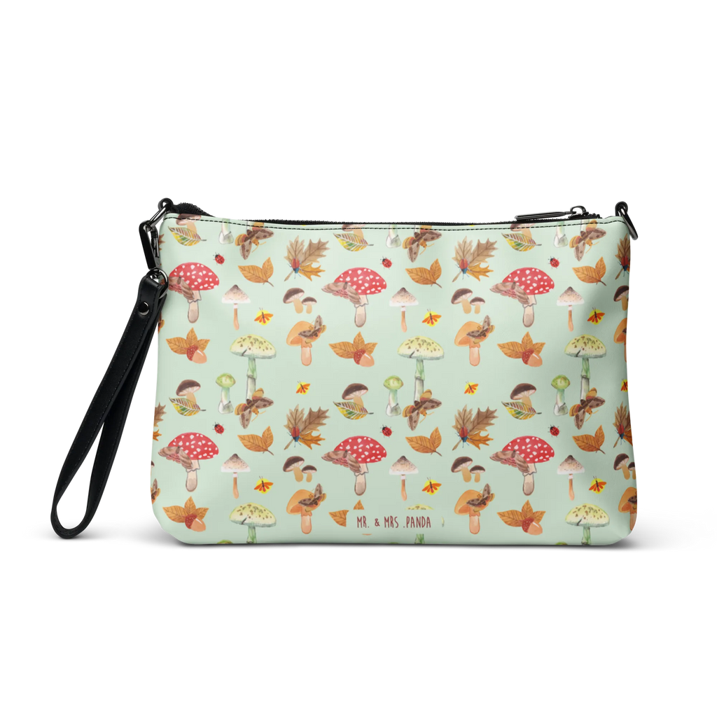 Handtasche Herbst Pilze Muster Kleine Umhängetasche, Kleine Handtasche Damen, Taschen, Handtasche, Shopper Tasche, Handtaschen Damen, Abendtasche, Damen Umhängetasche, Umhängetasche Damen, Umhängetasche, Henkeltasche, Damentasche, Handtasche Damen, Pilze, Schmetterlings Muster, Herbstwald, Wald, Pilz Muster