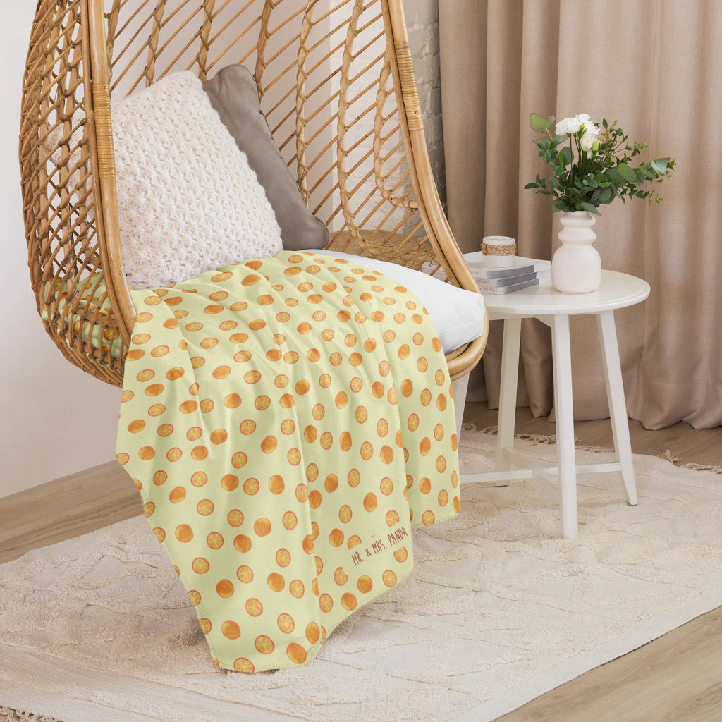 Sherpa Kuscheldecke Zitrus Orange Muster Obst Muster, Orangen, Orangen Muster, Orange, Zitrusfrüchte