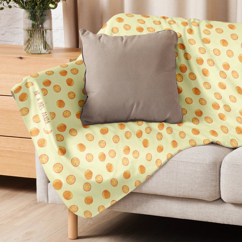 Sherpa Kuscheldecke Zitrus Orange Muster Obst Muster, Orangen, Orangen Muster, Orange, Zitrusfrüchte