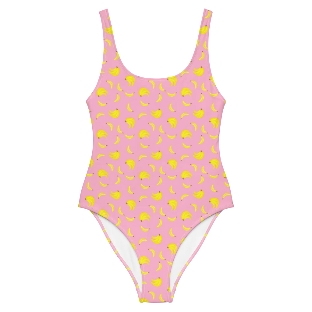 Swimsuit Bananas Perennial Badeanzug, Luxus-Bademode, Bademode, Swimsuit, Badebekleidung, Rückenfreier Badeanzug, Bananen Muster