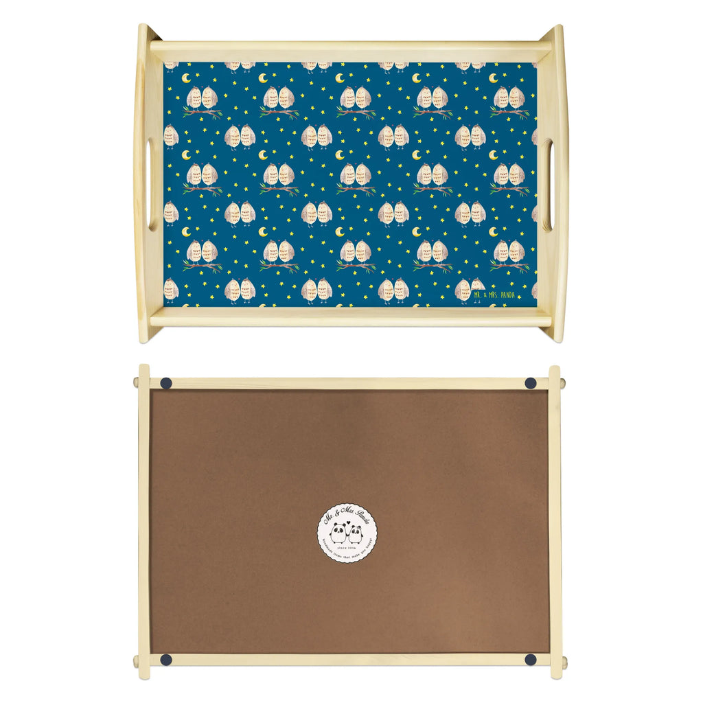 Serviertablett Eulen Liebe Muster Tablett, Holztablett, Serviertablett, Frühstückstablett, Dekotablett, Küchentablett, Eule, Owl, All you need is love, Eule Deko, Hochzeit Spruch, Wortspiel lustig, Liebe, Freund, Freundin Geschenk, Liebe Spruch