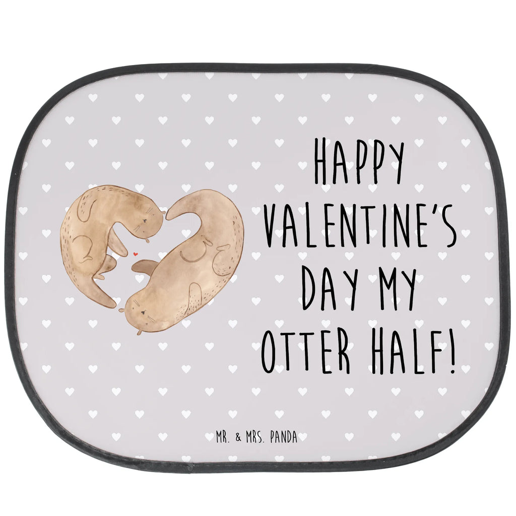 Osłona przeciwsłoneczna do samochodu wydra Walentynka Miłość, partner, przyjaciel, przyjaciółka, mąż, żona, wesele, zaręczyny, prośba o rękę, prezent miłosny, rocznica, dzień ślubu