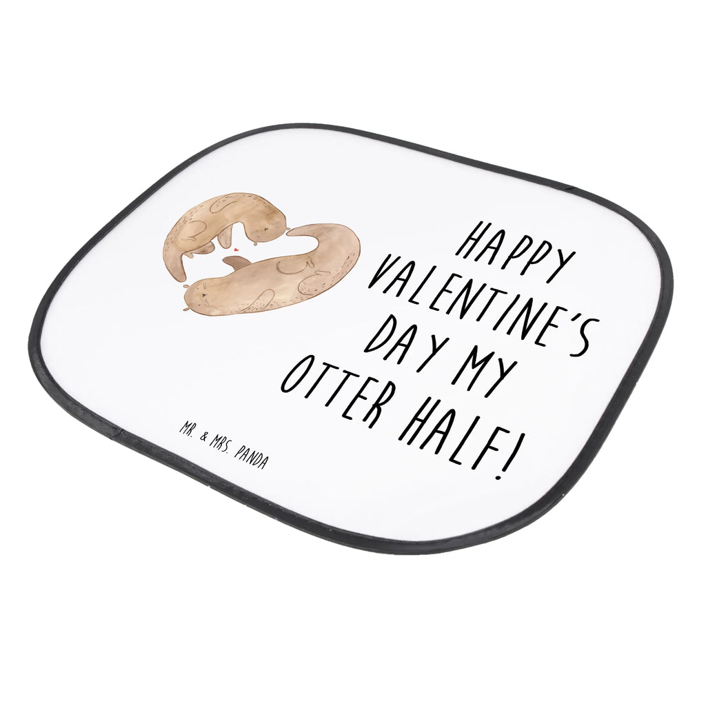 Osłona przeciwsłoneczna do samochodu wydra Walentynka Miłość, partner, przyjaciel, przyjaciółka, mąż, żona, wesele, zaręczyny, prośba o rękę, prezent miłosny, rocznica, dzień ślubu