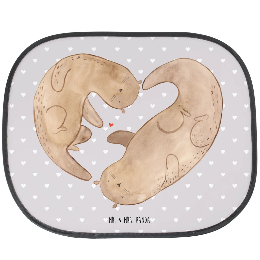 Osłona przeciwsłoneczna do samochodu wydra Walentynka Miłość, partner, przyjaciel, przyjaciółka, mąż, żona, wesele, zaręczyny, prośba o rękę, prezent miłosny, rocznica, dzień ślubu