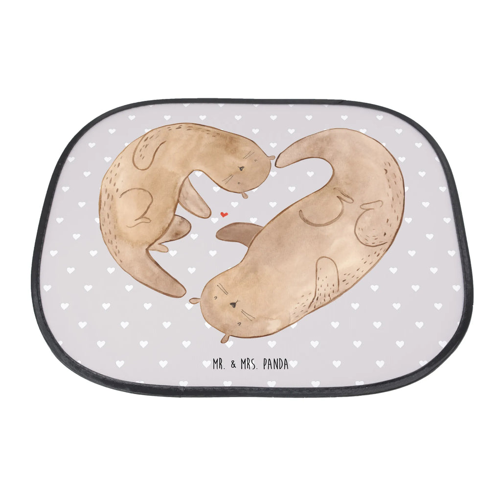 Osłona przeciwsłoneczna do samochodu wydra Walentynka Miłość, partner, przyjaciel, przyjaciółka, mąż, żona, wesele, zaręczyny, prośba o rękę, prezent miłosny, rocznica, dzień ślubu