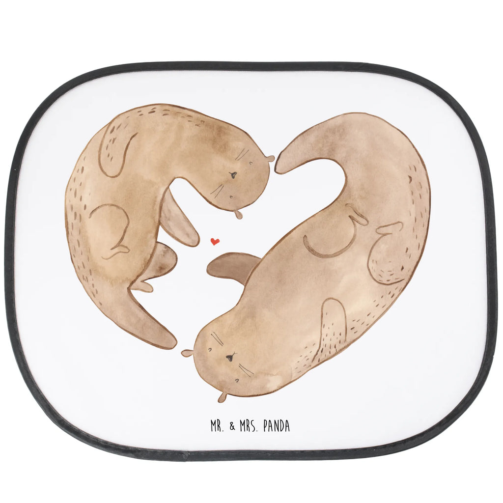 Osłona przeciwsłoneczna do samochodu wydra Walentynka Miłość, partner, przyjaciel, przyjaciółka, mąż, żona, wesele, zaręczyny, prośba o rękę, prezent miłosny, rocznica, dzień ślubu