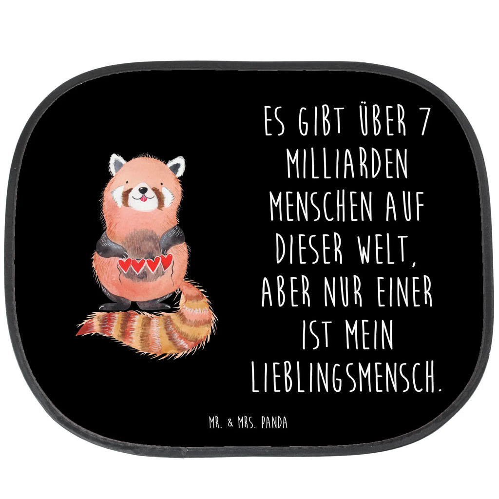 Car sun shade red panda sun protection, gift, children, back seat, family, sun visor, windows, car, small animals, cute, funny, cute animal motives, hand drawn, small world, funny sayings, good mood, happy, gifts, gift ideas, special gifts, animal lover, card, darling, red, favourite person, love, Panda, heart