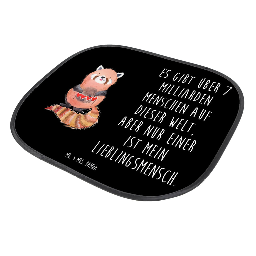 Car sun shade red panda sun protection, gift, children, back seat, family, sun visor, windows, car, small animals, cute, funny, cute animal motives, hand drawn, small world, funny sayings, good mood, happy, gifts, gift ideas, special gifts, animal lover, card, darling, red, favourite person, love, Panda, heart