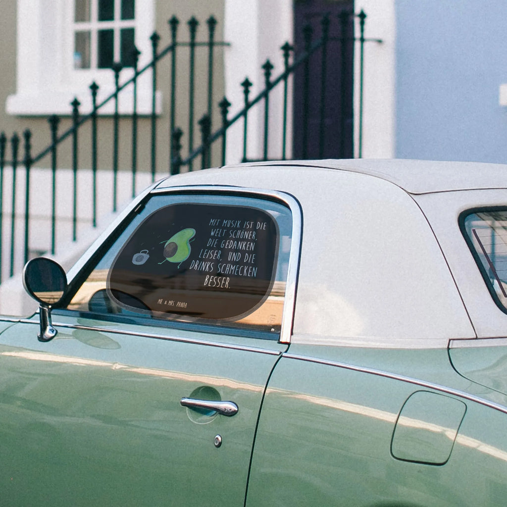 Car sun shade avocado Dance sun visor, back seat, car, family, sun protection, children, windows, gift, avocado, vegetables