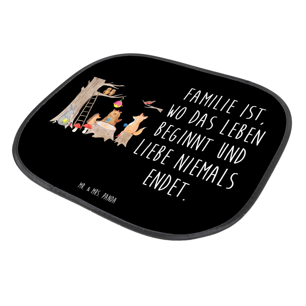 Osłona przeciwsłoneczna do samochodu zwierzęta leśne piknik Motywy zwierzęce, dobra energia, zabawne powiedzonka, zwierzęta